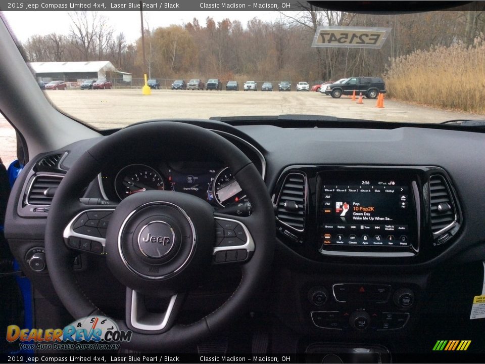 Dashboard of 2019 Jeep Compass Limited 4x4 Photo #12