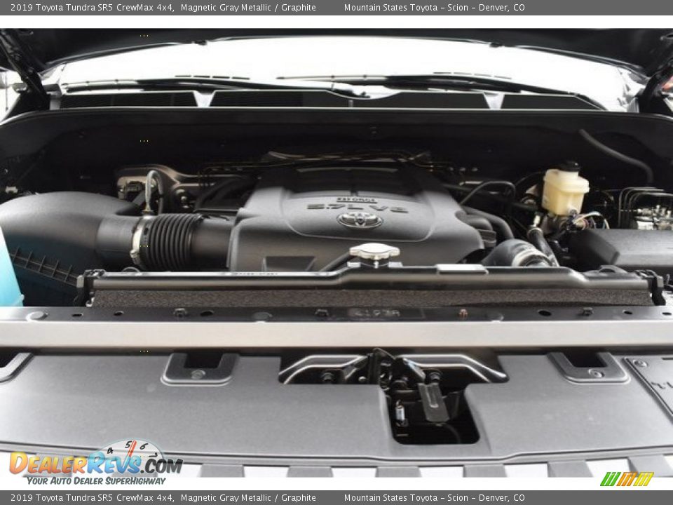 2019 Toyota Tundra SR5 CrewMax 4x4 Magnetic Gray Metallic / Graphite Photo #31