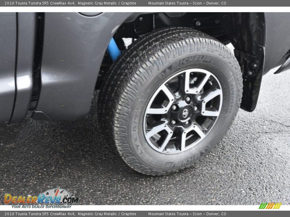 2019 Toyota Tundra SR5 CrewMax 4x4 Magnetic Gray Metallic / Graphite Photo #33