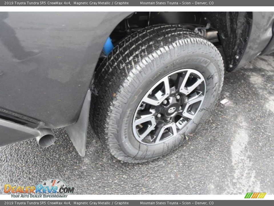 2019 Toyota Tundra SR5 CrewMax 4x4 Magnetic Gray Metallic / Graphite Photo #34