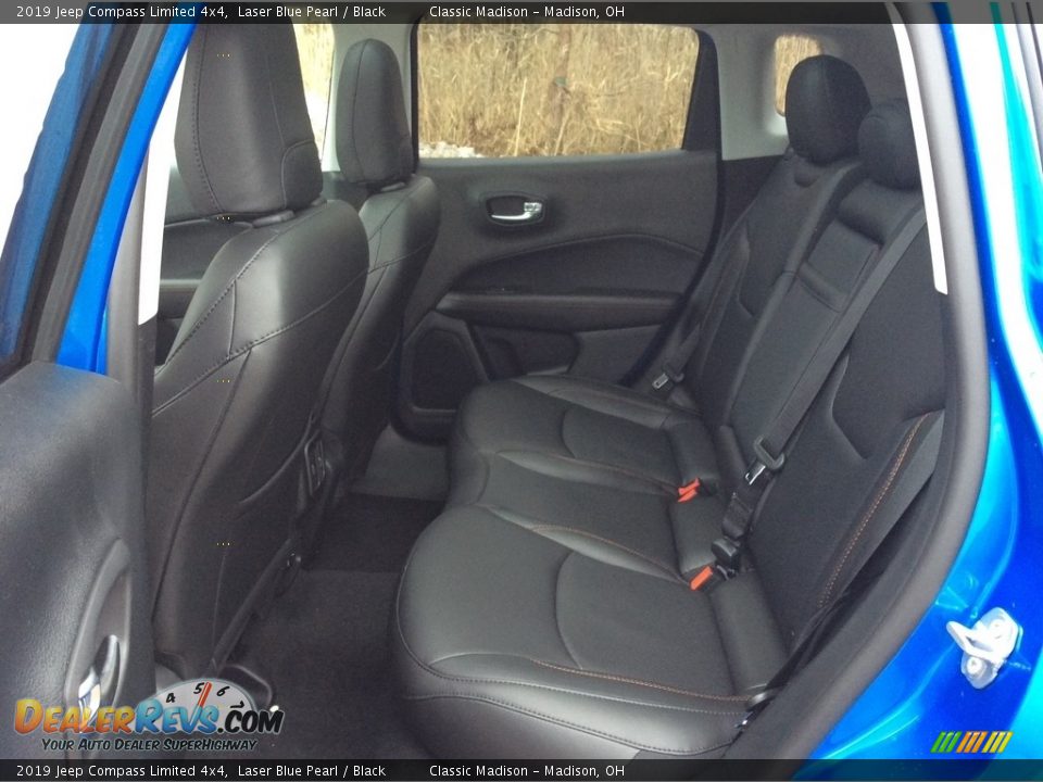 Rear Seat of 2019 Jeep Compass Limited 4x4 Photo #17