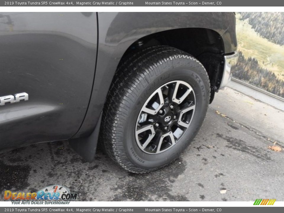2019 Toyota Tundra SR5 CrewMax 4x4 Magnetic Gray Metallic / Graphite Photo #35