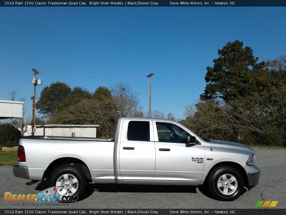 Bright Silver Metallic 2019 Ram 1500 Classic Tradesman Quad Cab Photo #5