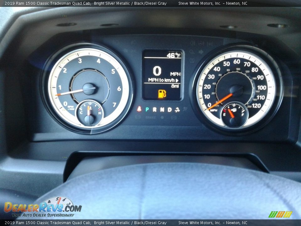 2019 Ram 1500 Classic Tradesman Quad Cab Gauges Photo #17