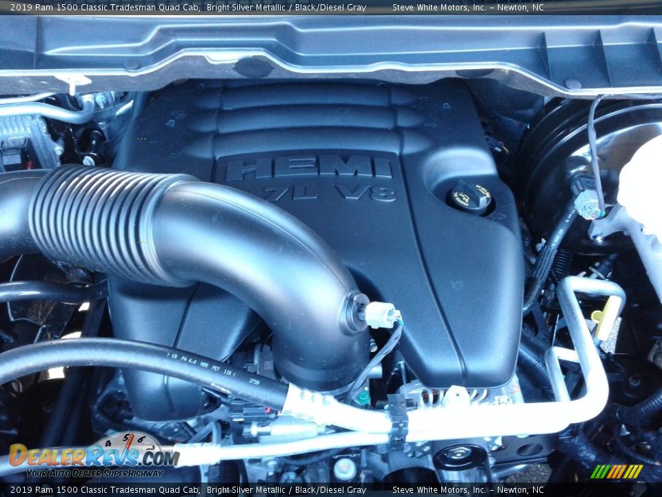 2019 Ram 1500 Classic Tradesman Quad Cab 5.7 Liter OHV HEMI 16-Valve VVT MDS V8 Engine Photo #26