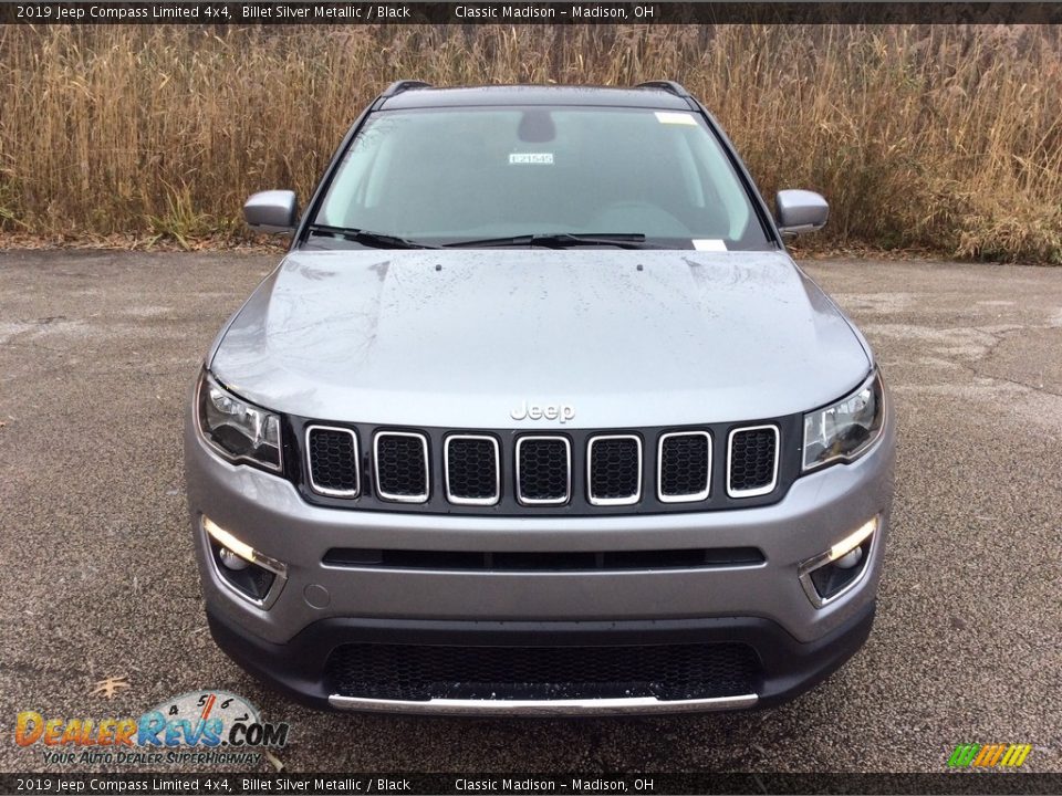 2019 Jeep Compass Limited 4x4 Billet Silver Metallic / Black Photo #2