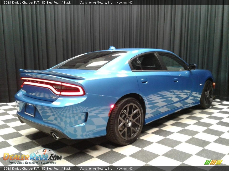 2019 Dodge Charger R/T B5 Blue Pearl / Black Photo #6