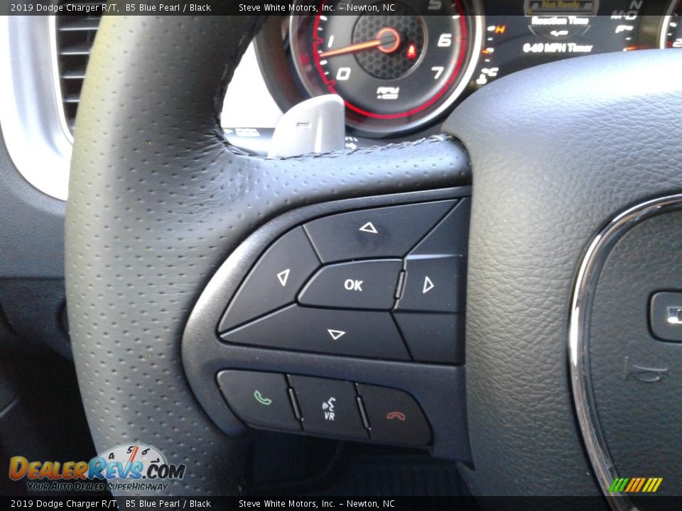 2019 Dodge Charger R/T Steering Wheel Photo #16