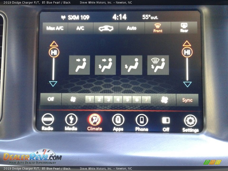 2019 Dodge Charger R/T B5 Blue Pearl / Black Photo #21