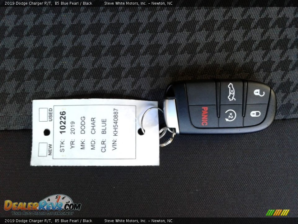 2019 Dodge Charger R/T B5 Blue Pearl / Black Photo #28
