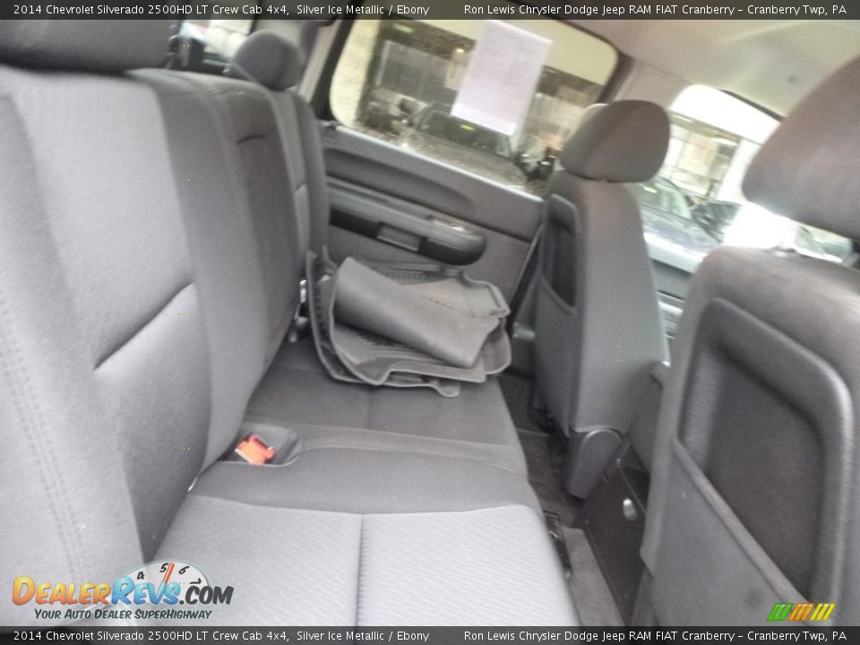 2014 Chevrolet Silverado 2500HD LT Crew Cab 4x4 Silver Ice Metallic / Ebony Photo #10