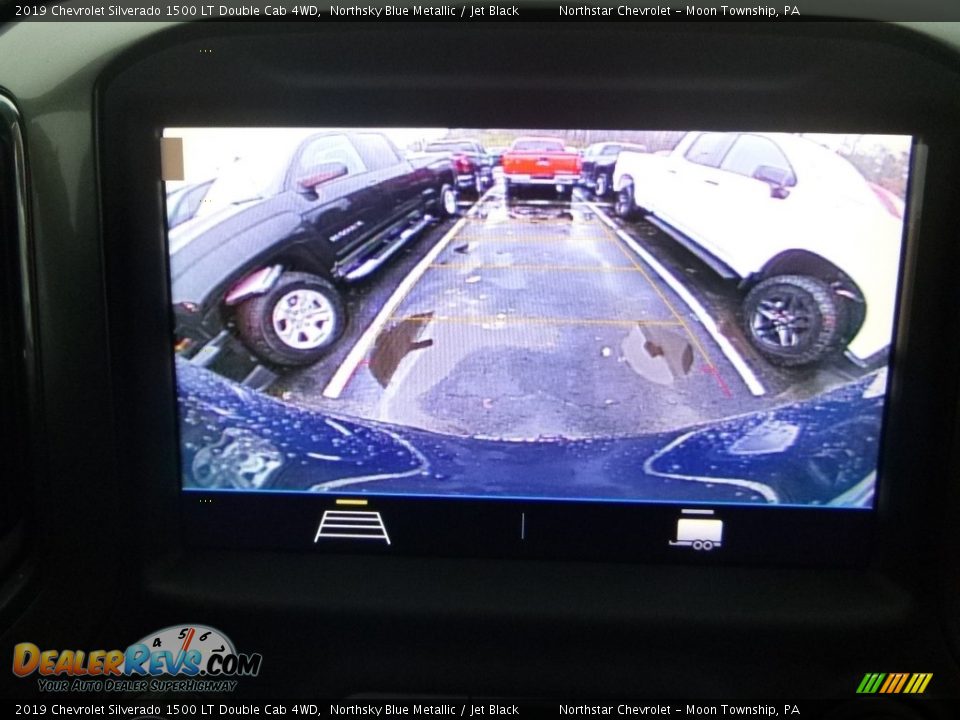 2019 Chevrolet Silverado 1500 LT Double Cab 4WD Northsky Blue Metallic / Jet Black Photo #18