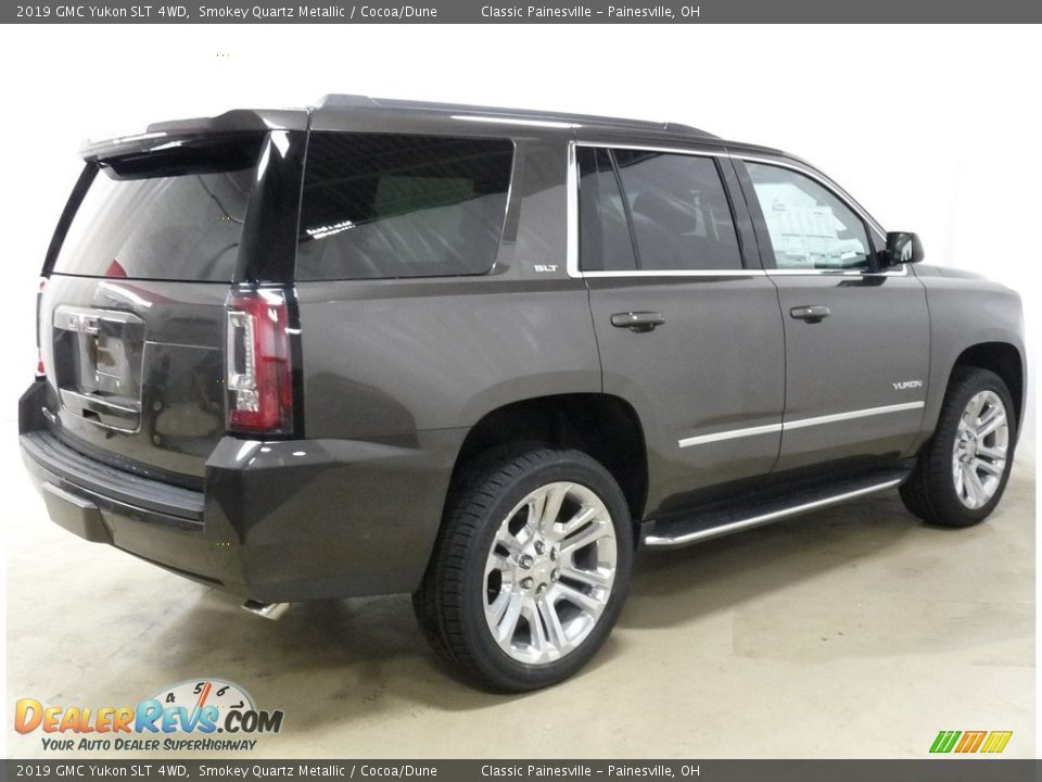 2019 GMC Yukon SLT 4WD Smokey Quartz Metallic / Cocoa/Dune Photo #2