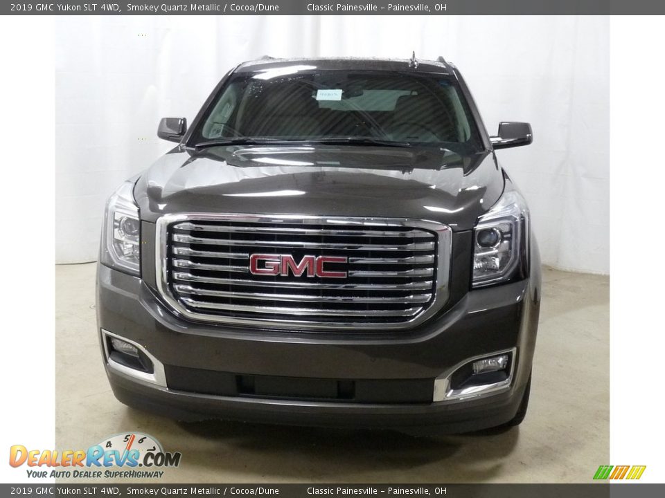 2019 GMC Yukon SLT 4WD Smokey Quartz Metallic / Cocoa/Dune Photo #4