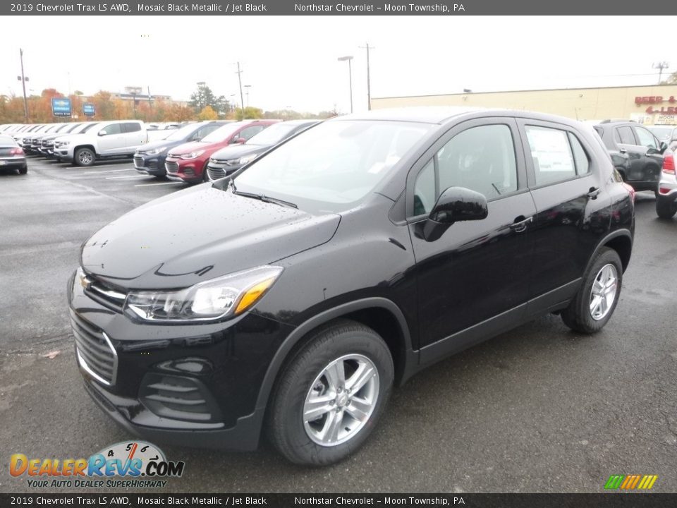 2019 Chevrolet Trax LS AWD Mosaic Black Metallic / Jet Black Photo #1