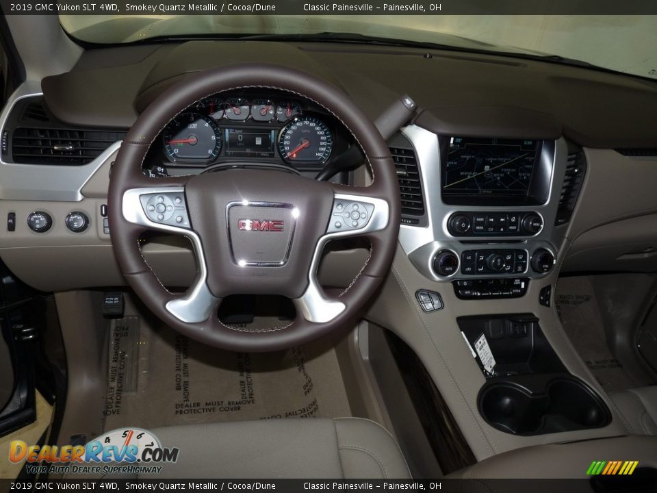 2019 GMC Yukon SLT 4WD Smokey Quartz Metallic / Cocoa/Dune Photo #10