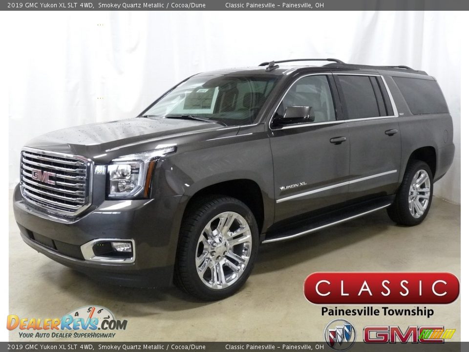 2019 GMC Yukon XL SLT 4WD Smokey Quartz Metallic / Cocoa/Dune Photo #1