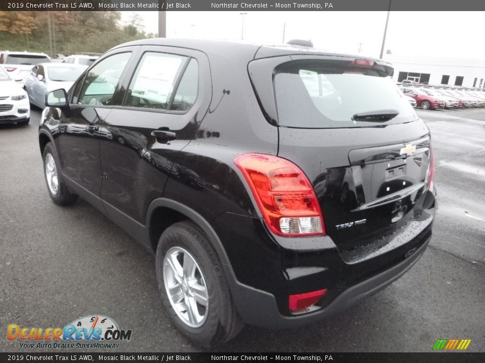 2019 Chevrolet Trax LS AWD Mosaic Black Metallic / Jet Black Photo #3