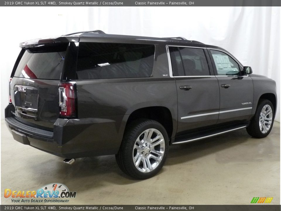 2019 GMC Yukon XL SLT 4WD Smokey Quartz Metallic / Cocoa/Dune Photo #2