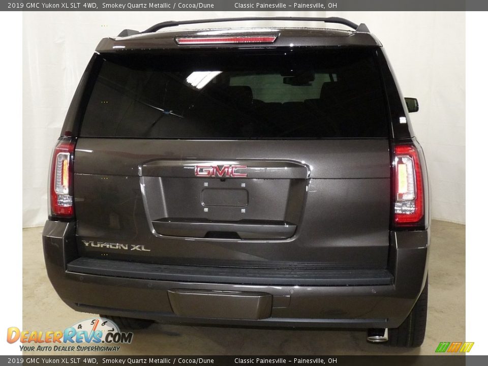 2019 GMC Yukon XL SLT 4WD Smokey Quartz Metallic / Cocoa/Dune Photo #3