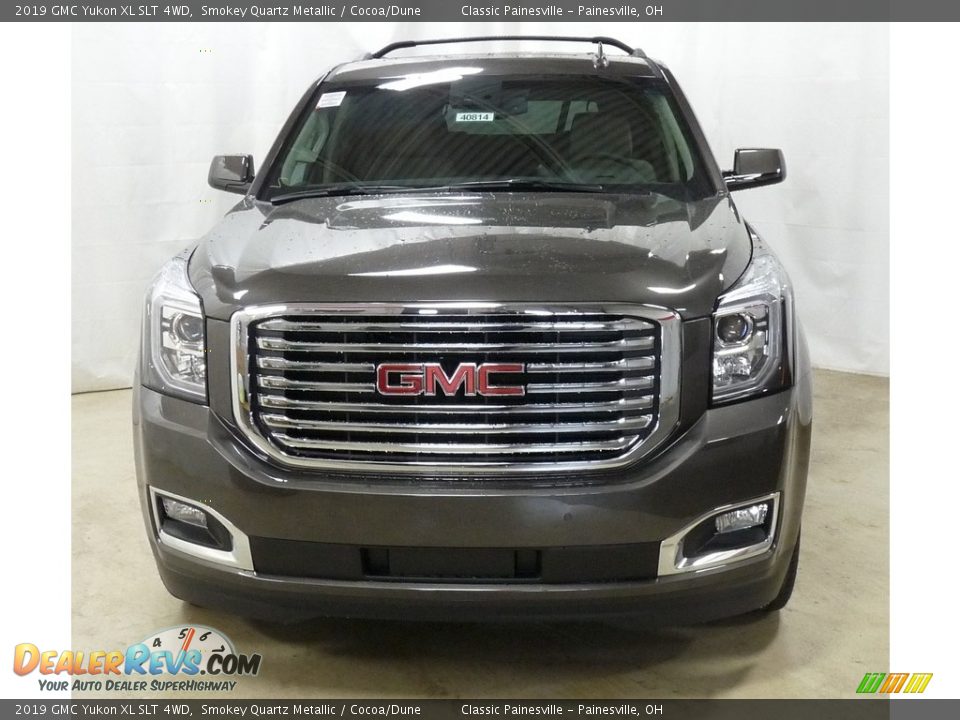 2019 GMC Yukon XL SLT 4WD Smokey Quartz Metallic / Cocoa/Dune Photo #4