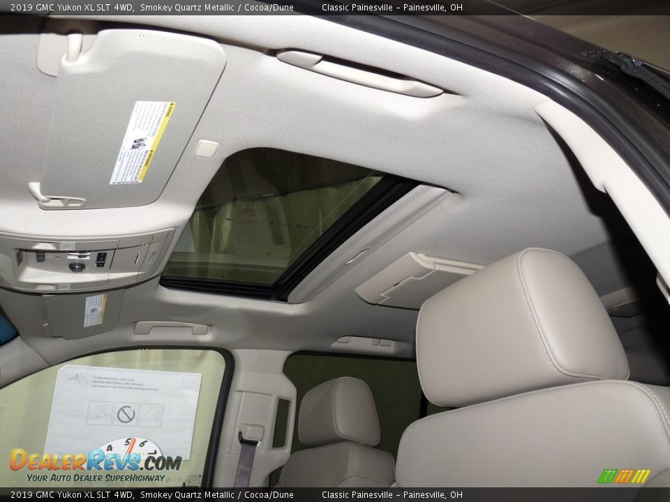2019 GMC Yukon XL SLT 4WD Smokey Quartz Metallic / Cocoa/Dune Photo #6