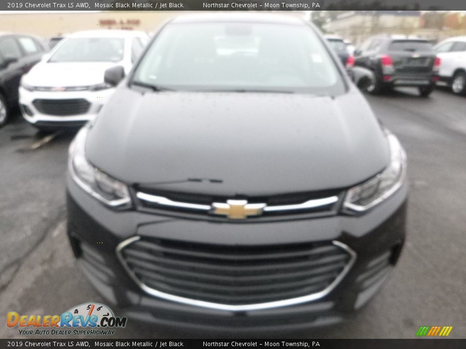 2019 Chevrolet Trax LS AWD Mosaic Black Metallic / Jet Black Photo #8
