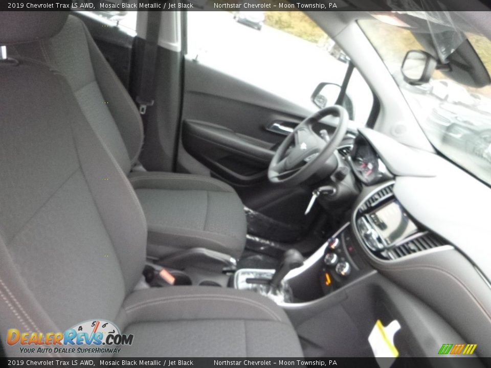 2019 Chevrolet Trax LS AWD Mosaic Black Metallic / Jet Black Photo #10