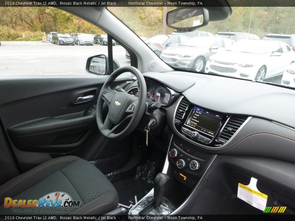 2019 Chevrolet Trax LS AWD Mosaic Black Metallic / Jet Black Photo #11