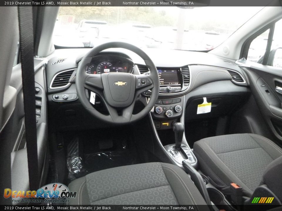 2019 Chevrolet Trax LS AWD Mosaic Black Metallic / Jet Black Photo #13