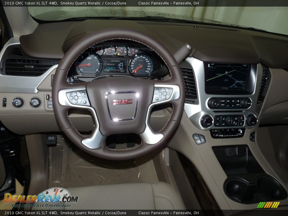 2019 GMC Yukon XL SLT 4WD Smokey Quartz Metallic / Cocoa/Dune Photo #11