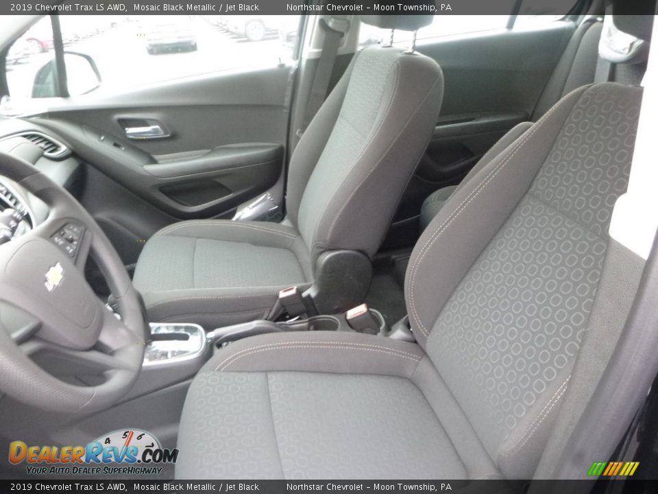 2019 Chevrolet Trax LS AWD Mosaic Black Metallic / Jet Black Photo #15