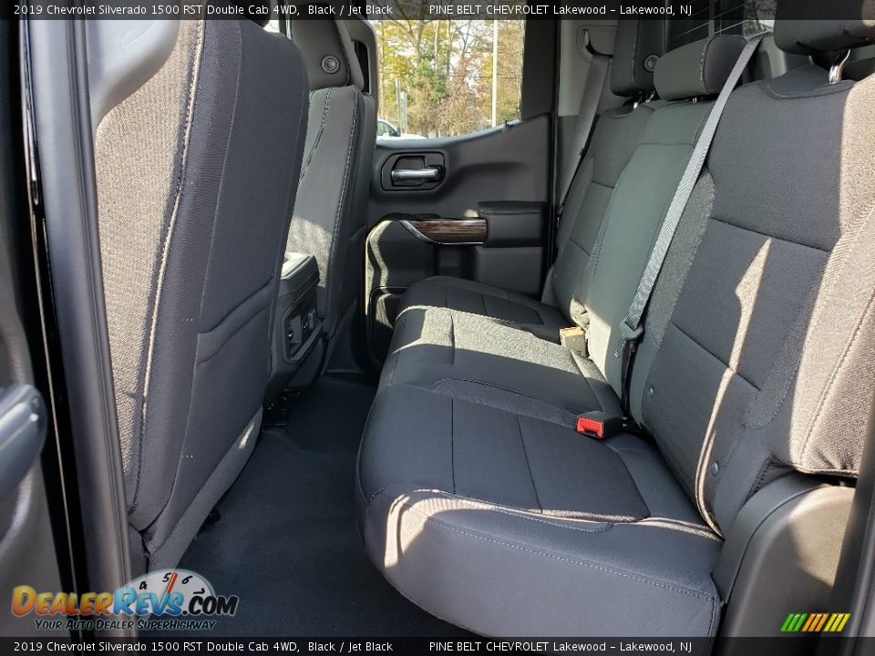 2019 Chevrolet Silverado 1500 RST Double Cab 4WD Black / Jet Black Photo #6