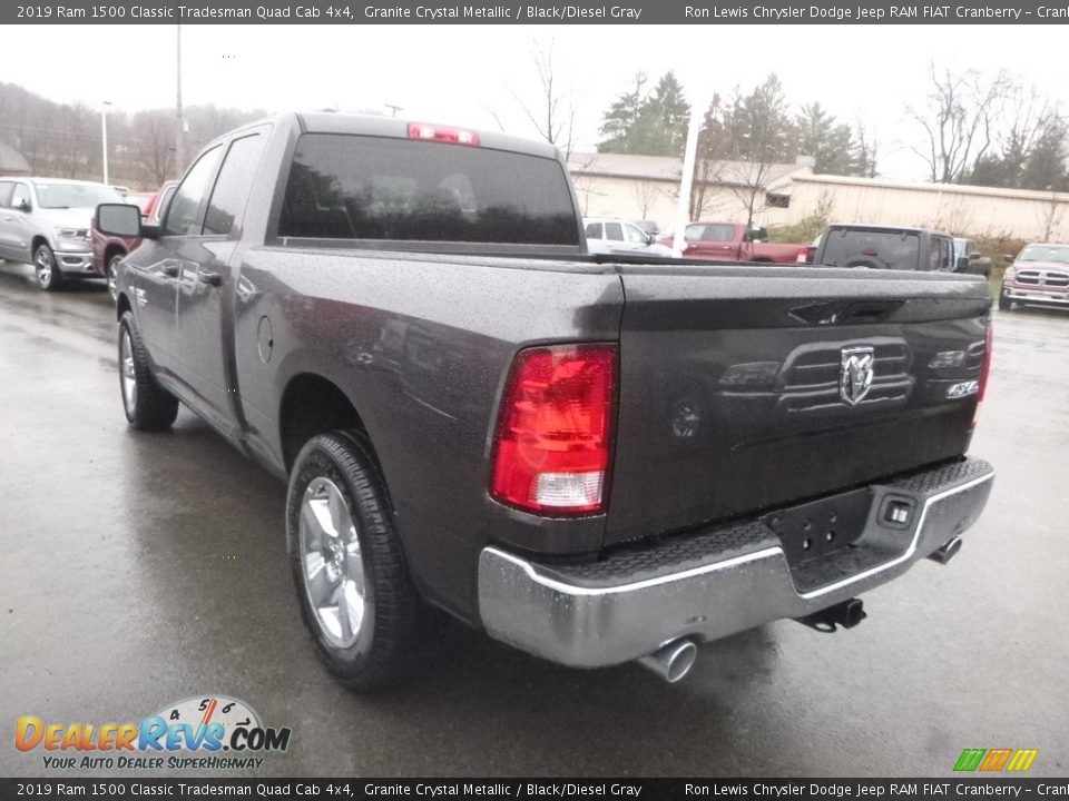 2019 Ram 1500 Classic Tradesman Quad Cab 4x4 Granite Crystal Metallic / Black/Diesel Gray Photo #2