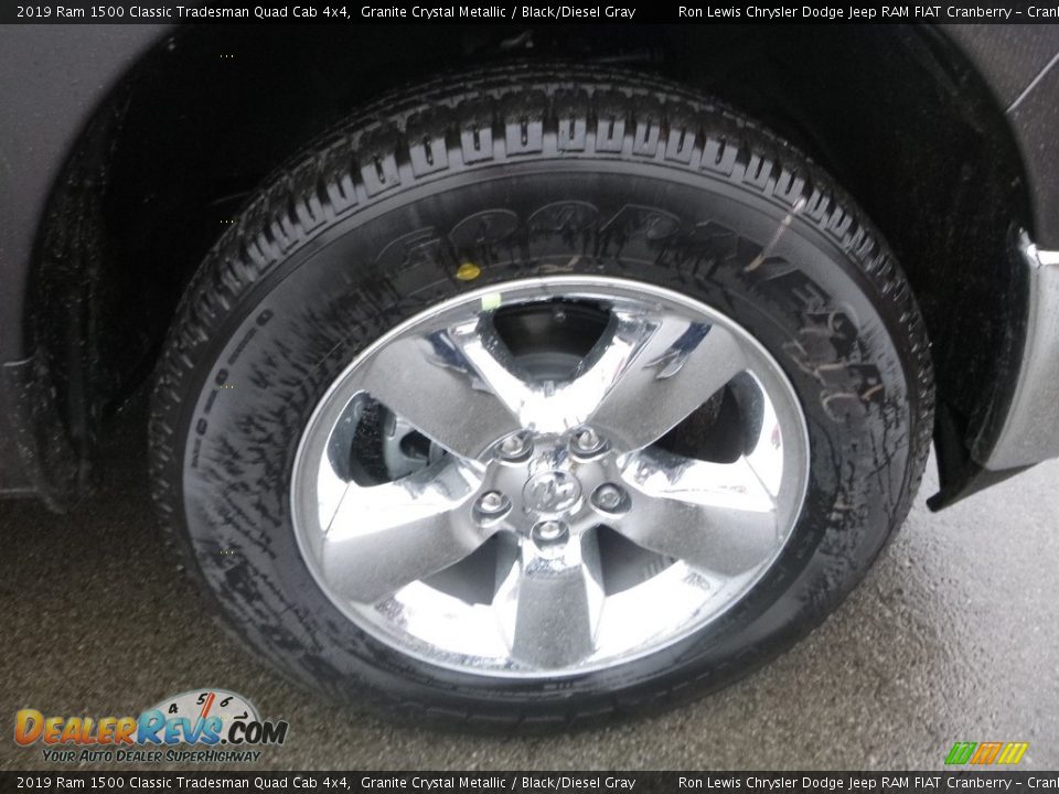 2019 Ram 1500 Classic Tradesman Quad Cab 4x4 Granite Crystal Metallic / Black/Diesel Gray Photo #8