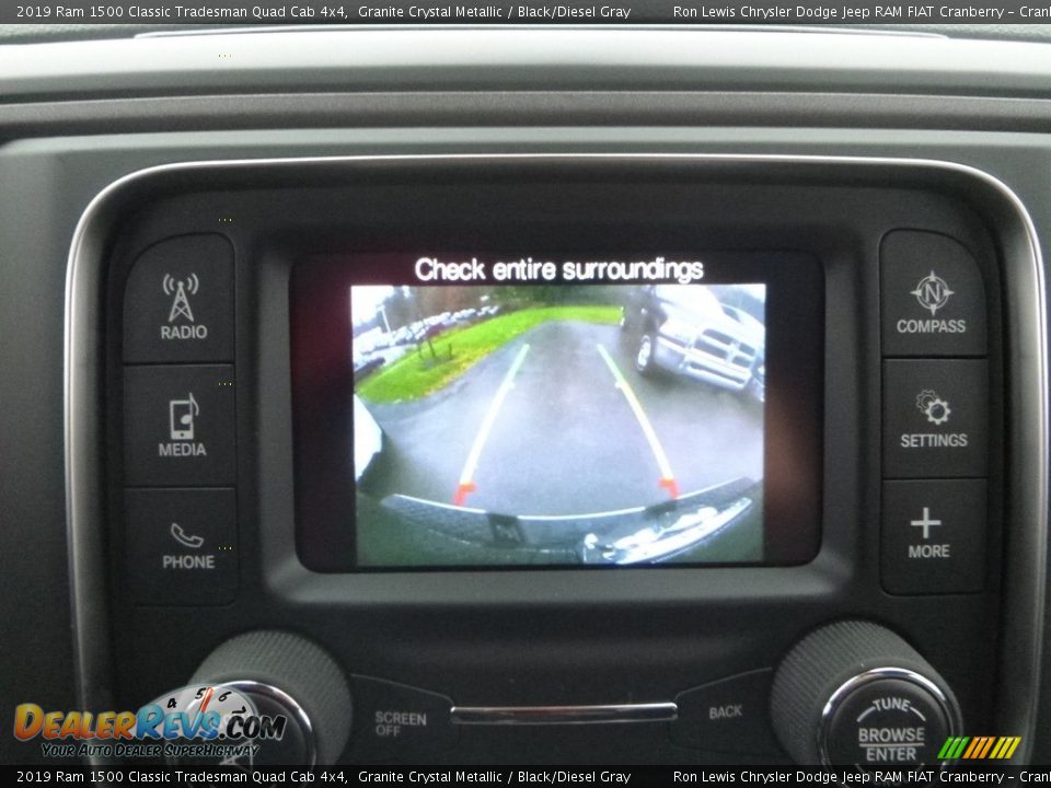 2019 Ram 1500 Classic Tradesman Quad Cab 4x4 Granite Crystal Metallic / Black/Diesel Gray Photo #17