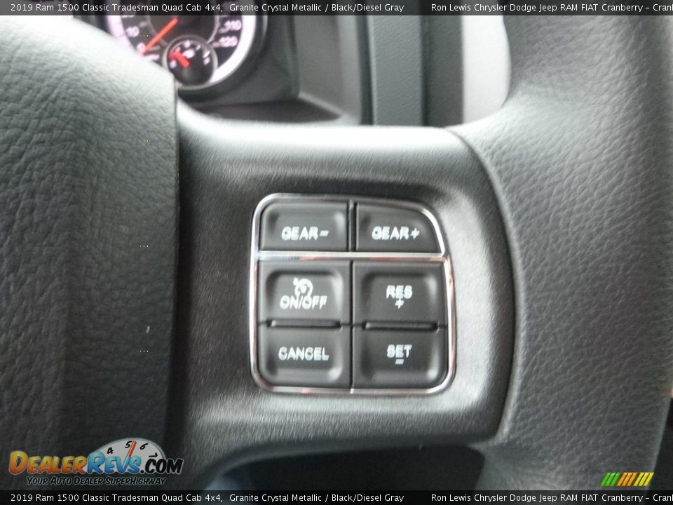2019 Ram 1500 Classic Tradesman Quad Cab 4x4 Granite Crystal Metallic / Black/Diesel Gray Photo #18