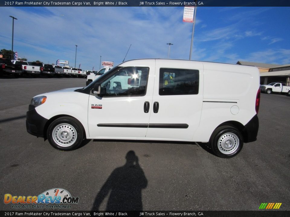 2017 Ram ProMaster City Tradesman Cargo Van Bright White / Black Photo #2