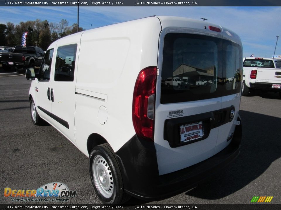 2017 Ram ProMaster City Tradesman Cargo Van Bright White / Black Photo #3