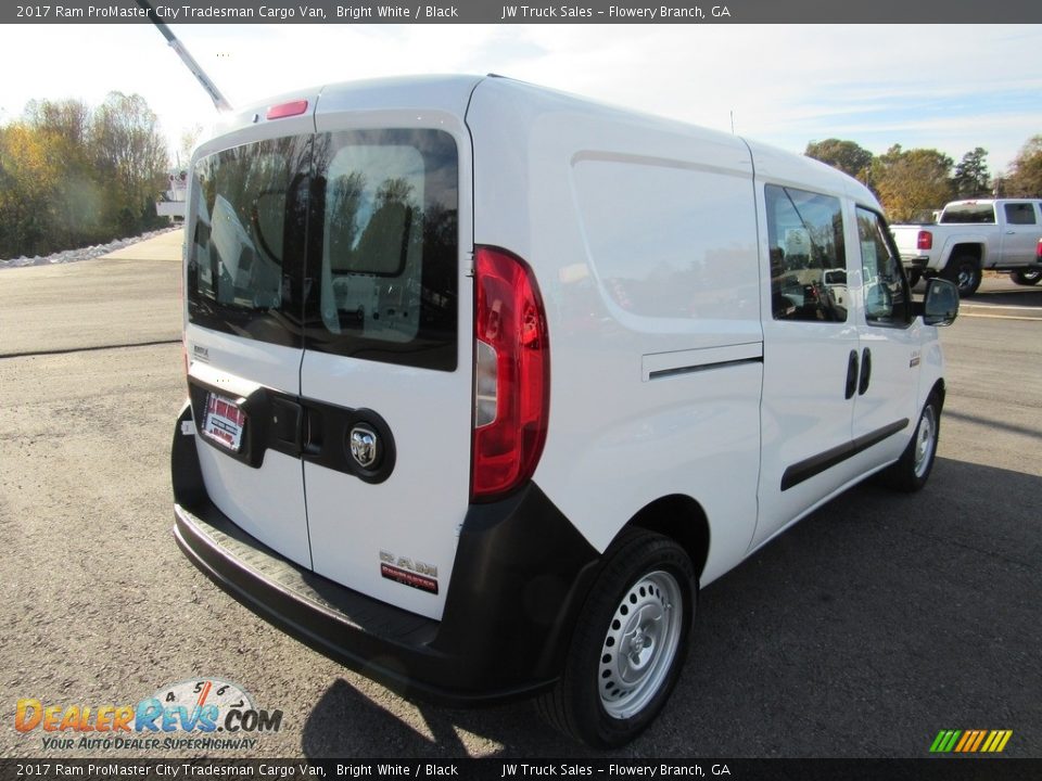 2017 Ram ProMaster City Tradesman Cargo Van Bright White / Black Photo #5