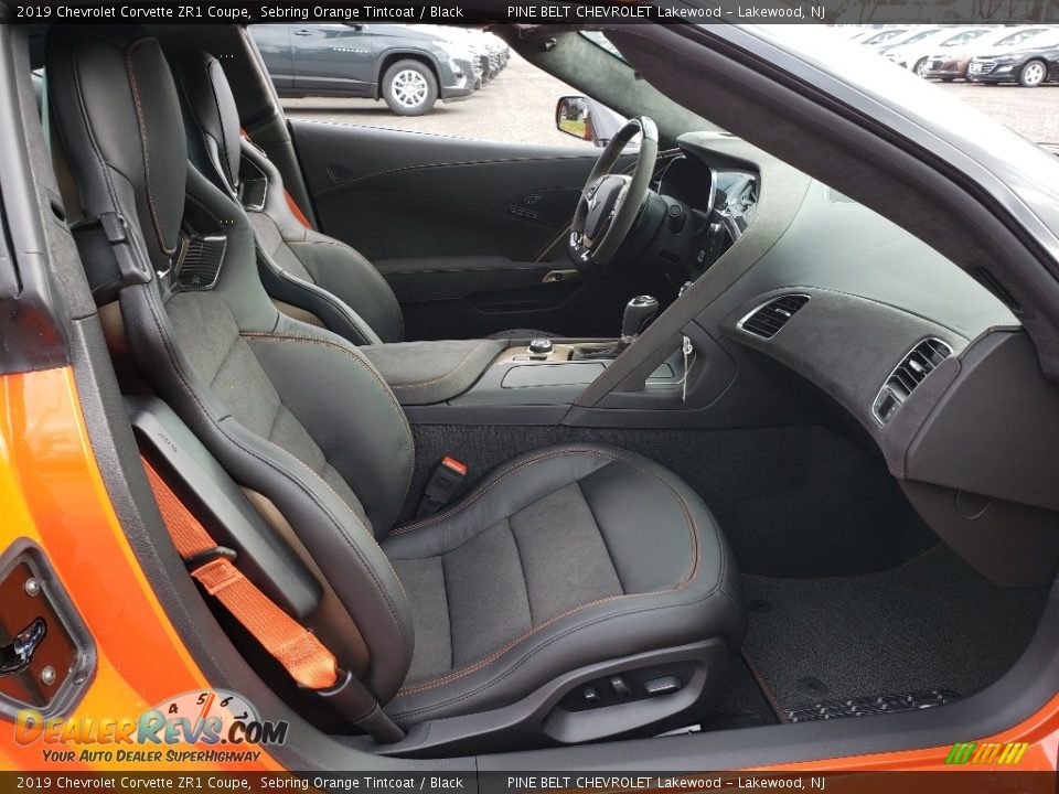 Black Interior - 2019 Chevrolet Corvette ZR1 Coupe Photo #12