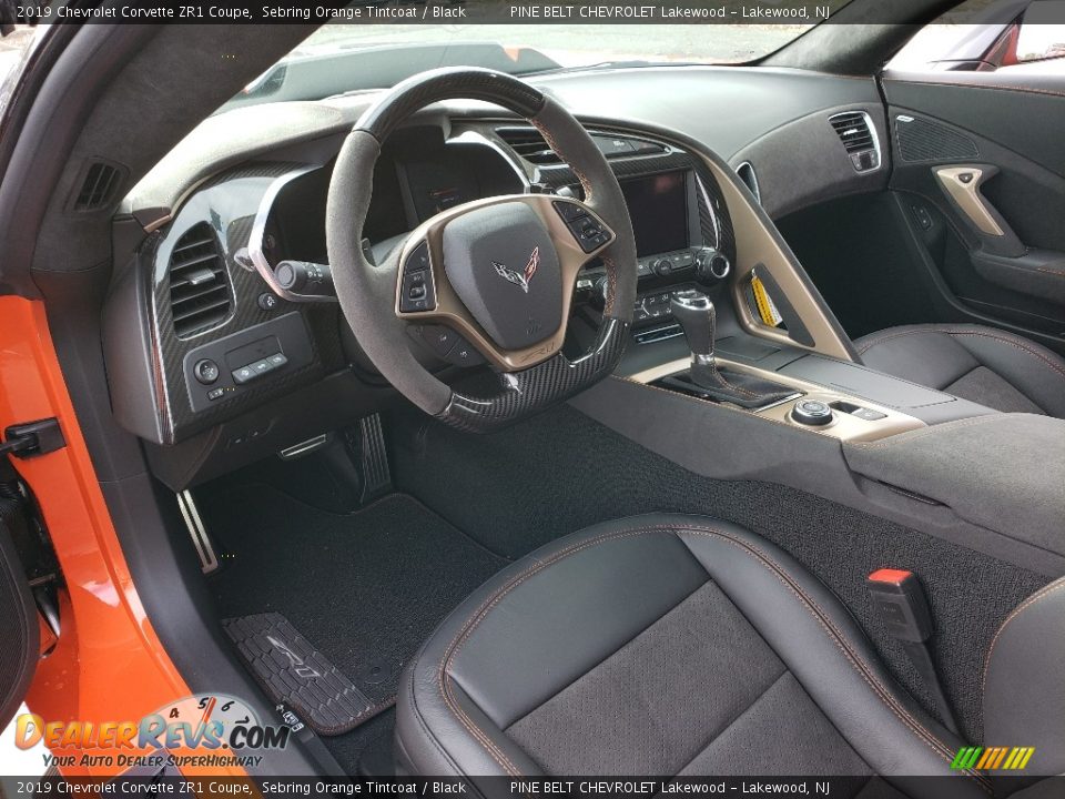 Black Interior - 2019 Chevrolet Corvette ZR1 Coupe Photo #15