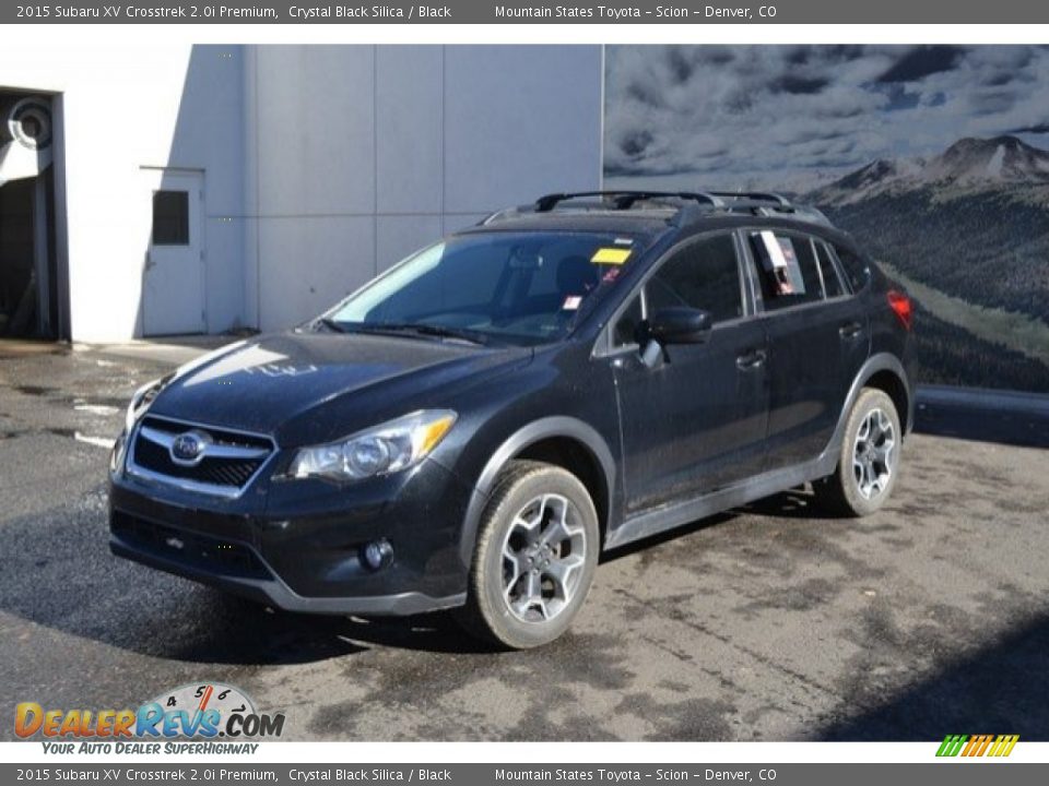 2015 Subaru XV Crosstrek 2.0i Premium Crystal Black Silica / Black Photo #2