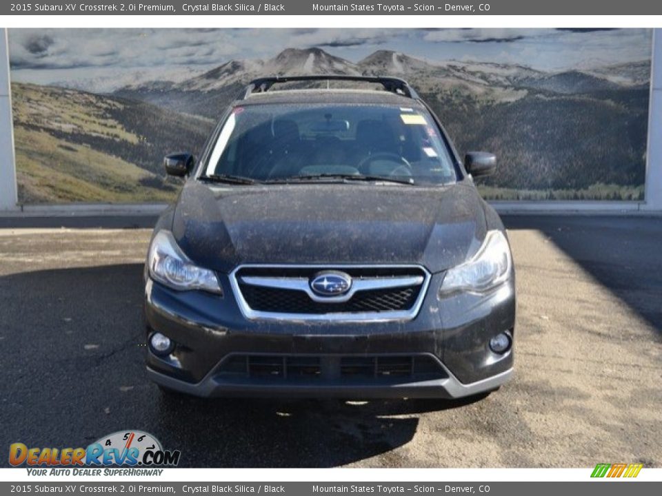 2015 Subaru XV Crosstrek 2.0i Premium Crystal Black Silica / Black Photo #8