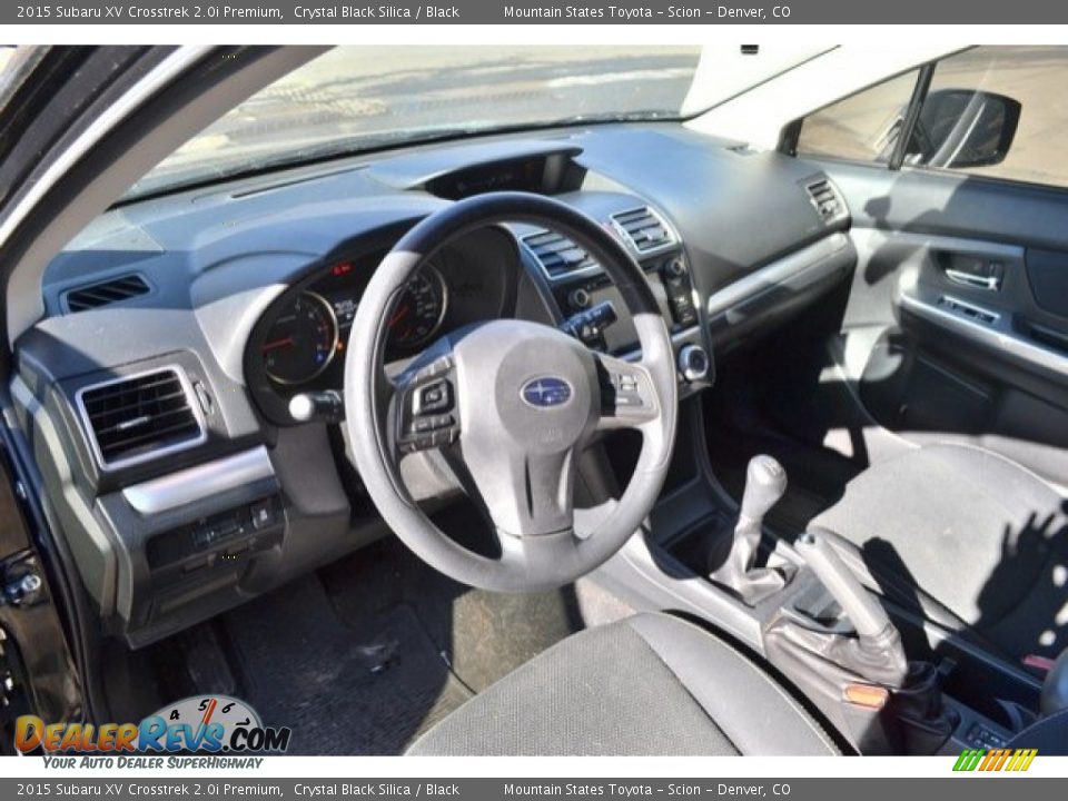 2015 Subaru XV Crosstrek 2.0i Premium Crystal Black Silica / Black Photo #10