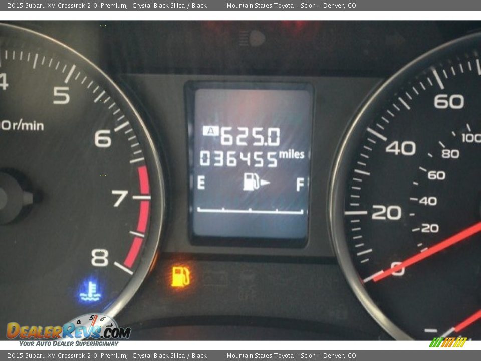 2015 Subaru XV Crosstrek 2.0i Premium Crystal Black Silica / Black Photo #12