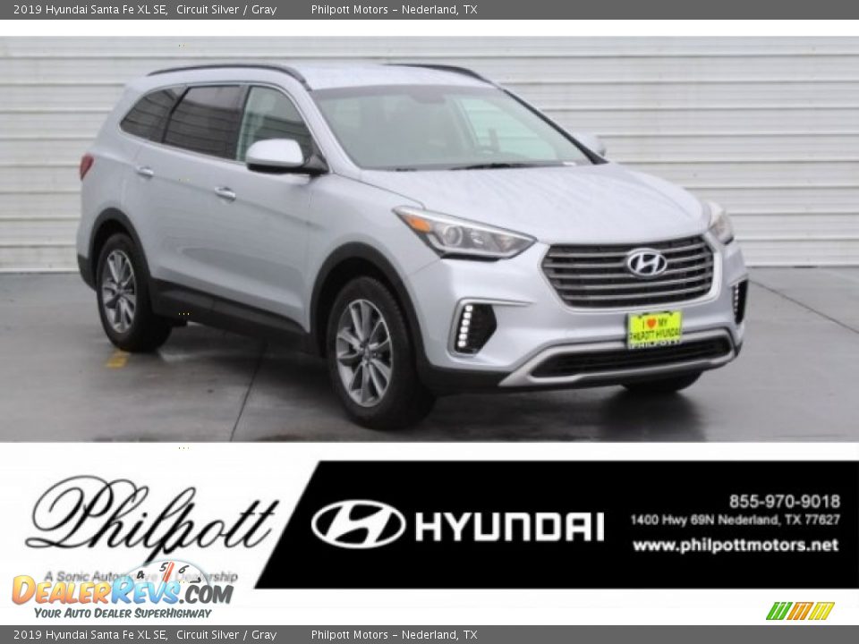 2019 Hyundai Santa Fe XL SE Circuit Silver / Gray Photo #1