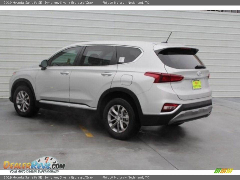 2019 Hyundai Santa Fe SE Symphony Silver / Espresso/Gray Photo #6