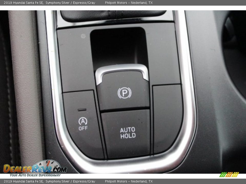2019 Hyundai Santa Fe SE Symphony Silver / Espresso/Gray Photo #14