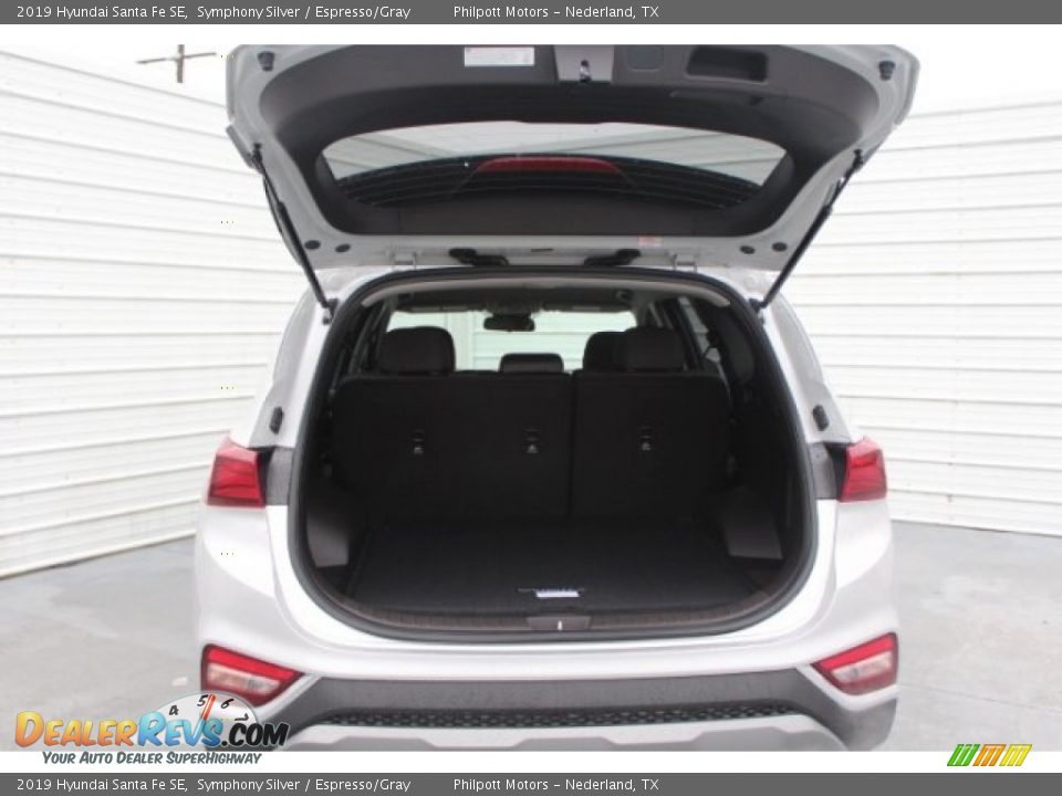 2019 Hyundai Santa Fe SE Symphony Silver / Espresso/Gray Photo #22